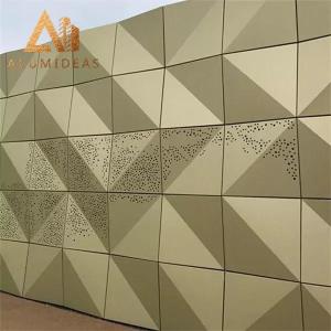 Wholesale Aluminum 3D perforation facade panels from china suppliers
