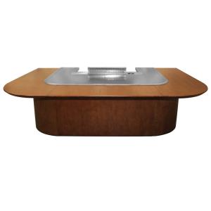 Wholesale Gas Japanese Commercial Restaurant Arch Teppanyaki Grill Table from china suppliers