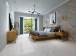 750 X 1500mm Living Room Home Modern Porcelain Tile Light Grey Color Polished