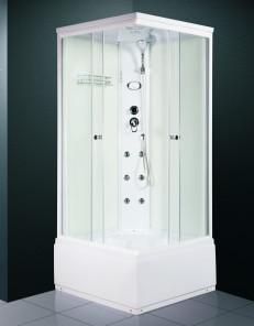 Wholesale Tempered Glass ABS Top Black Steam Bath Shower For Massage from china suppliers