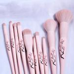 3 Colors 5 PCS Plastic Makeup Brush 0.2kg Single For Professional Beautician