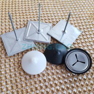 Wholesale Metal Self Adhesive Rock Wool Fasteners 50 Mm Tape Base from china suppliers