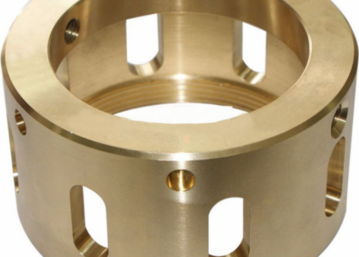 Copper T2 CNC Machined Parts with Anodized Finish for Enhanced Thermal Conductivity