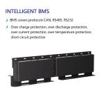 5000 Cycles 96V 105Ah Lithium Ion Battery For Golf Trolley