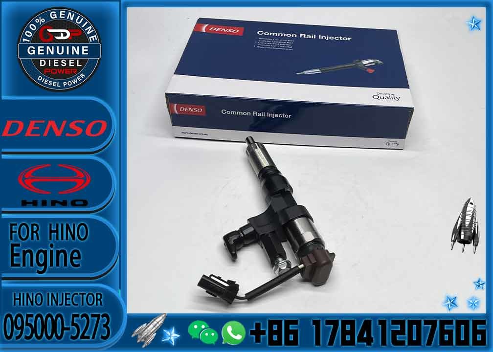 High-Quality Diesel Engine Fuel Common Rail Injector 095000-5273 095000-5272 095000-5271 095000-5270 For J08E