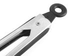 12 Inch Household Stainless Steel Food Clip, Barbecue Clip, Silver High
