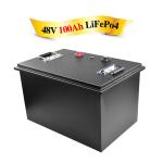Rechargeable Waterproof Lifepo4 Battery Backup Pack Deep Cycle 48v 100ah