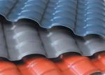 Waterproof Colorful ASA Resin Corrugated Roofing Sheets For Farm Market Shed