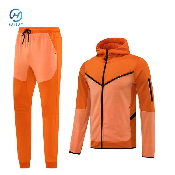Customized Logo Polyester Football Training Tracksuit in Team Colors for Game