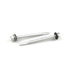 GB Standard 12x75mm Hex Flange Stainless Steel Bi-Metal Self Drilling Screws