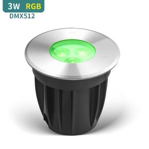 Wholesale IP68 90LM Outdoor Ground Lights IK10 3W DC24V Underwater Pool Lights from china suppliers
