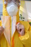 Liquid Jet Resistant Type 3 Disposable Coveralls Oil Gas Resistant Disposable
