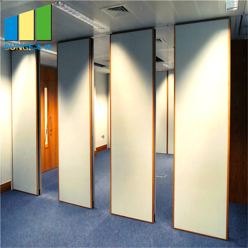 Top Hung Office Partition Divider Meeting Room Sliding Folding Partition