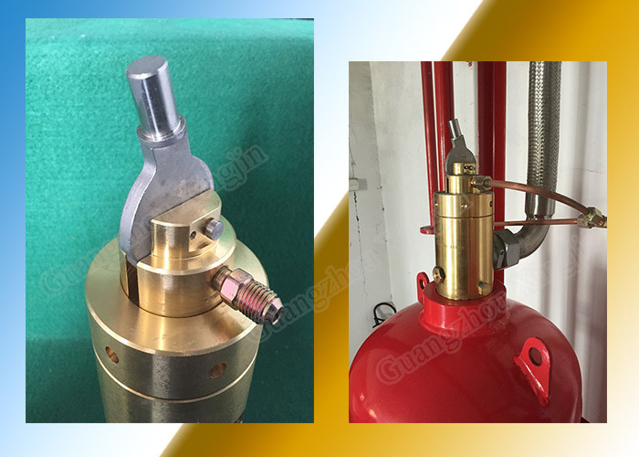 Custom Brass Steel Fm200 Cylinder Valves With Manual Actuator