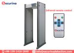 0-299 Sensitivity Security Gate Scanner , Body Metal Detector 33 Locations Quick