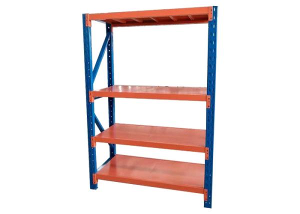 H2000 * W1800 * D600mm Steel Shelving Racks Corrosion Protection Middle / Heavy