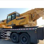 2ndhand 75 Ton Hydraulic Jib Truck Mounted Mobile Crane 234 Feet