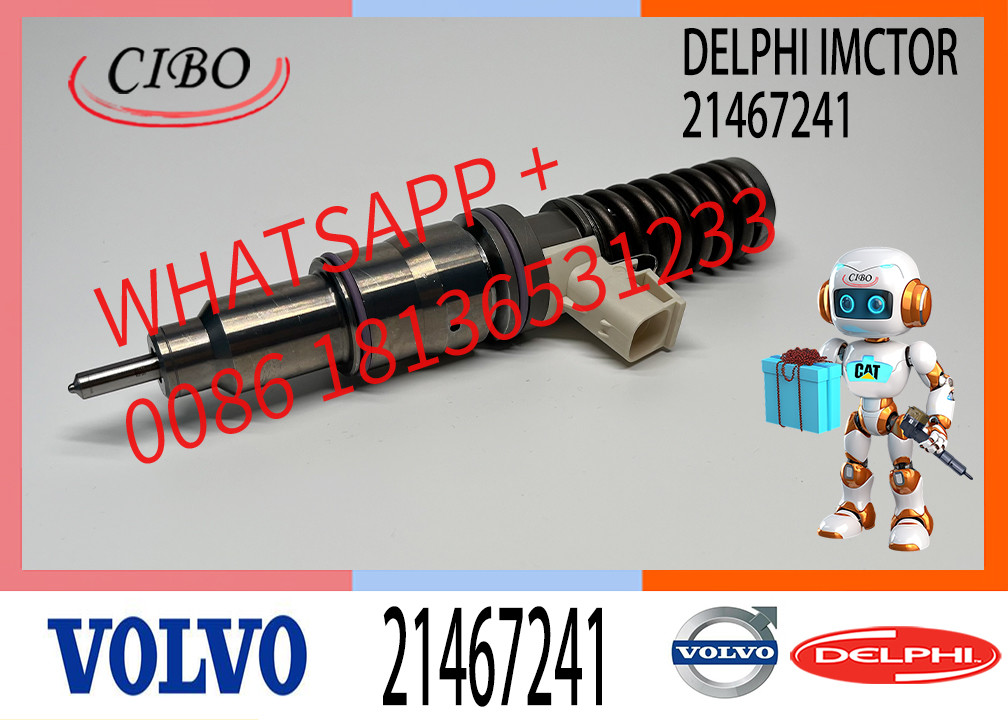 Fuel Injector BEBE4G15001 BEBE4L07001 21467241 22052765 22340639 52850-13670 Injector For VOL-VO Diesel Engine
