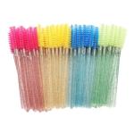 OEM Disposable Eyelash Extension Accessories Crystal Mascara Brush Eyelash Brush