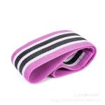 32lbs 760*80mm Workout Fabric Resistance Bands Polyester For Buttock