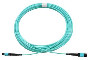 Wholesale 5M Armored 12 Mini MPO MTP 5.5mm OD 24 Core Steel MTP Fiber Cable from china suppliers