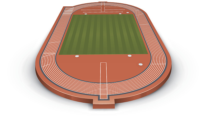 ITF EPDM Rubber Athletic Running Track Jogging Running Track Material
