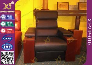 Wholesale Cinema Room Chairs Home Theater Sectional Couch Pushing Back Recliner Sofa from china suppliers