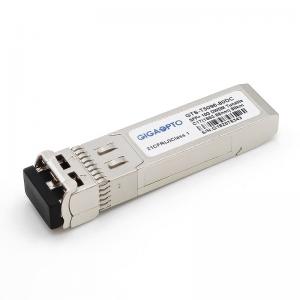 Wholesale Tunable 50GHz Step 10G DWDM C-band SFP+ SMF Transceiver 80km 1563.86nm-1528.77nm LC DOM from china suppliers