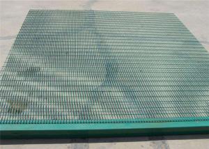 Wholesale Galvanized Anti Climb Curved Metal Fence Welded 358 Security Fencing from china suppliers