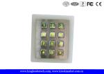 Weatherproof Green Backlit Metal Keypad For Low - Lit Environment