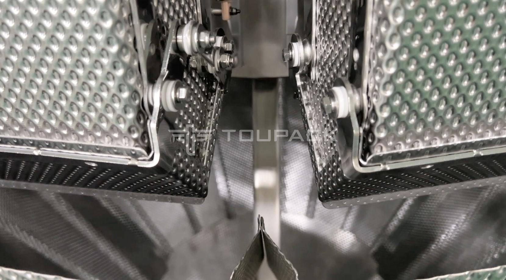 Automatic Multihead Weigher Pouch Mini Croissant Bun Small Bread Granule Vffs Packing Machine