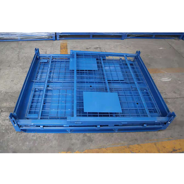 Warehouse Wire Mesh Storage Cage Corrosion Resistance 2 - 4 Layers