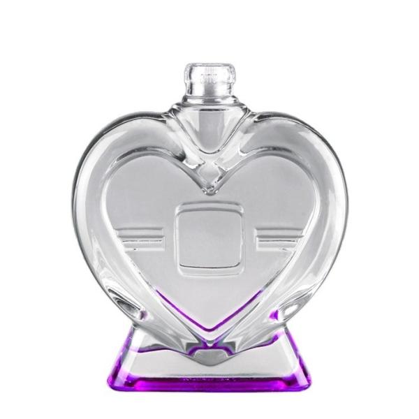 500ml 750ml Glass Wine Bottle Brandy Whisky XO Brandy Wine Glass Bottle With