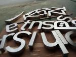 Top sale stainless steel acrylic 3d backlit light sign led letters
