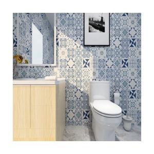 Wholesale Tiles Design Vinyl Wallpaper Embossed Tile Wallpaper Bathroom Wall Paper 3D from china suppliers