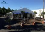 Blue Outdoor Event Tents With Double - Wing Glass Door , Wedding Canopies