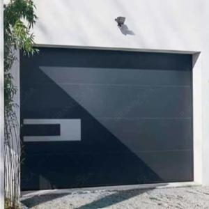 Wholesale Contemporary Exterior Automated Garage Door Steel Black Roll Up Door With Motor from china suppliers