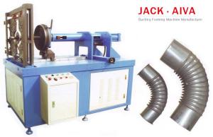 Wholesale Corrugated Pipe Round Duct Elbow Making Machine GI Steel Sheet from china suppliers