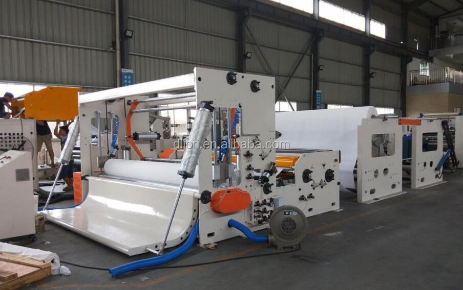 New technical Paper Tissue Jumbo Roll Slitting and Rewinding Machine Price