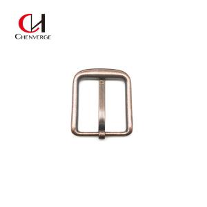 Wholesale Red Bronze Matte Unisex Pin Belt Buckles Zinc Alloy 40mm ODM from china suppliers