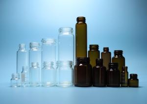 Wholesale Clear and Amber Pharmaceutical or Cosmetic Threaded Top Glass Bottle Vial from china suppliers