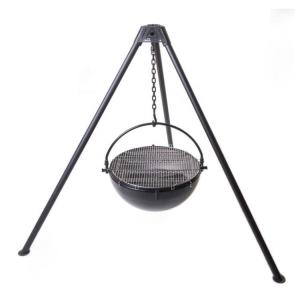 Wholesale Outdoor Camping Cooking Corten Steel Fire Pit Cauldron With Tripod Stand from china suppliers