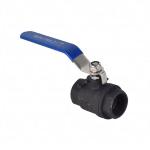 Carbon steel two-piece internal thread ball valve WCB two-piece heavy duty