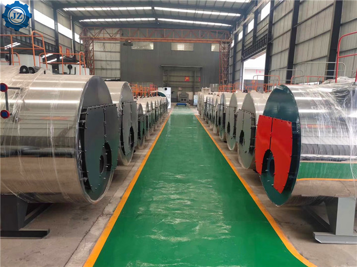 1000 Kg 1 Ton Natural Gas Fired Steam Boilers Horizontal For Food Sterilization