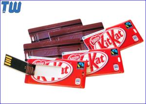 Wholesale Slim Plastic Card 1GB USB Thumb Drive Full Color Digital Printing from china suppliers