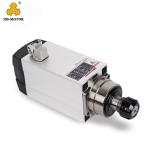 2.2kw Milling CNC Spindle Motor Air Cooled ER25 ER20 Square Type 24000rpm