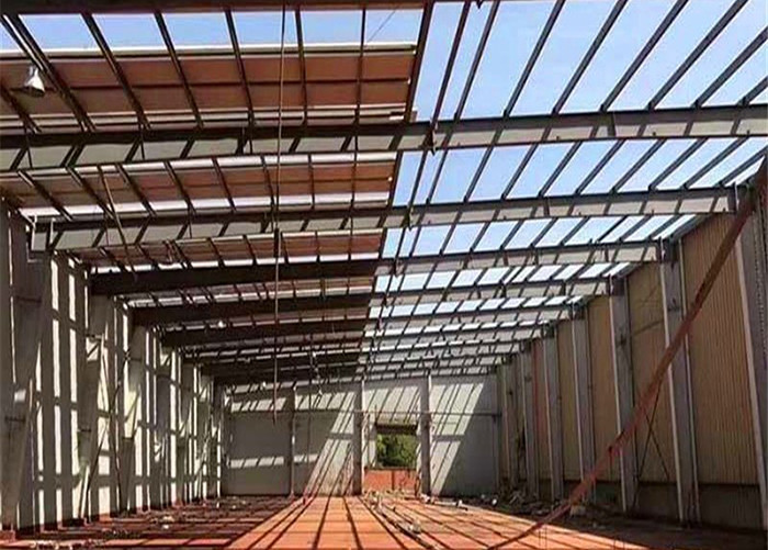 Attractive Design Steel Frame Automobile 4s Shop, Exhibtion Hall, Car Showroom Prefabricated Steel Structure Building