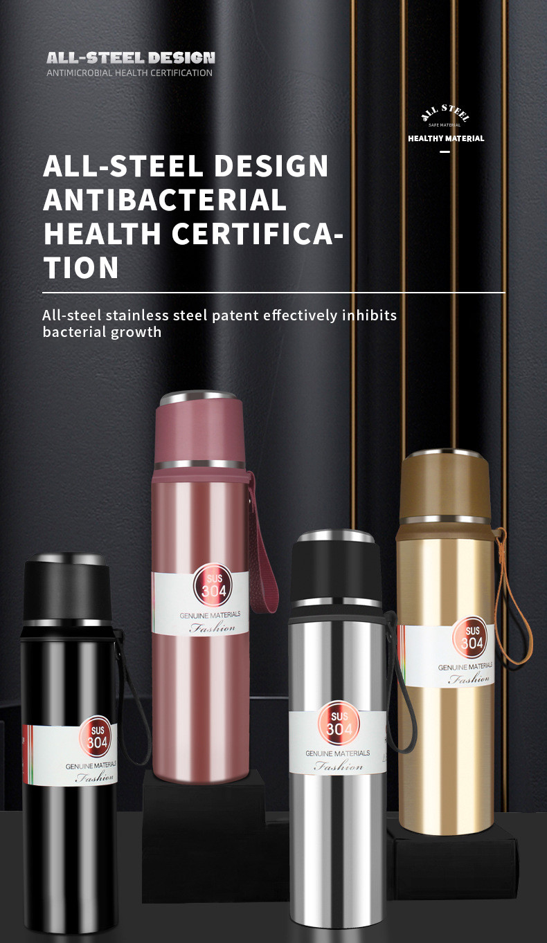 450ml Large Stainless Steel Insulated Water Bottle BPA Free