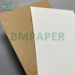360gr 365gr White Face Kraft Reverse Food Grade Packaging Paperboard 31" 43"