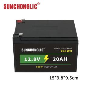 Wholesale 12.8V 20Ah LiFePO4 Lithium Battery Pack Overheating Protection Lightweight from china suppliers